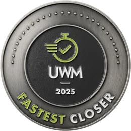 Fastest Closer Award (Overall Loans) medallion