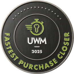 Fastest Purchase Closer Award medallion