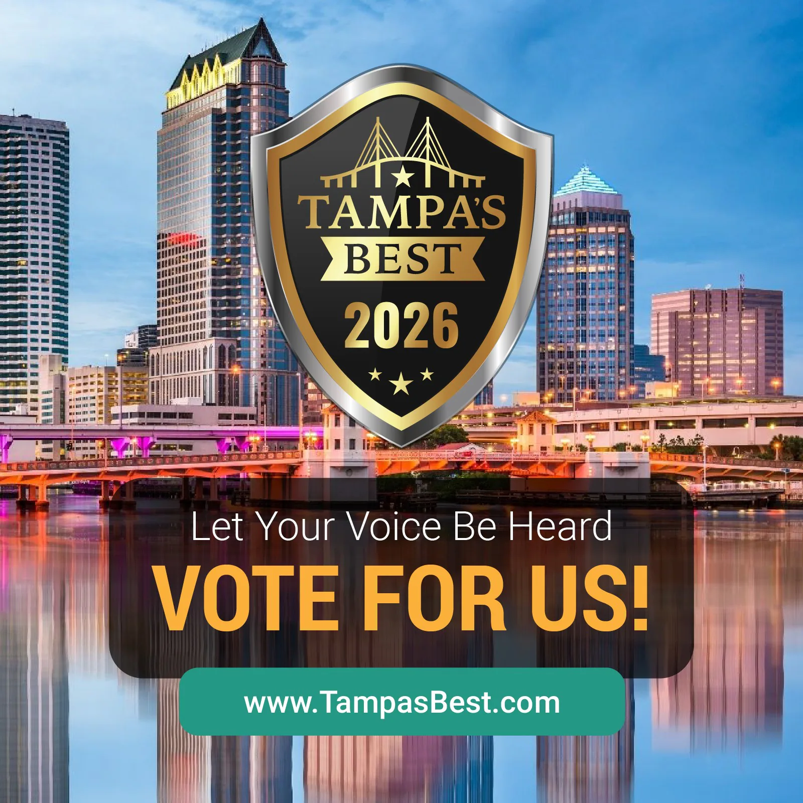 🎉 We're incredibly honored and grateful to share that CPF Mortgage has been nominated for the 2026 @tampasbestawards!