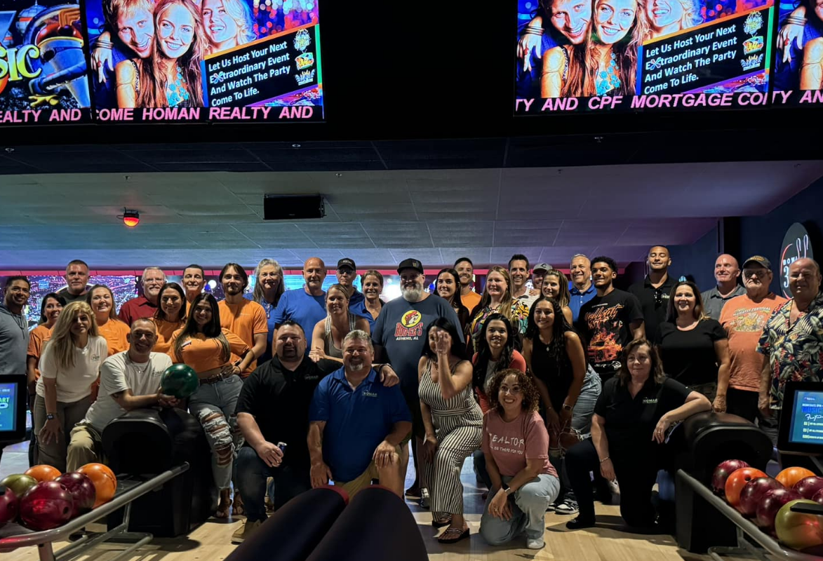 Homan Group & CPF Mortgage Bowling Event